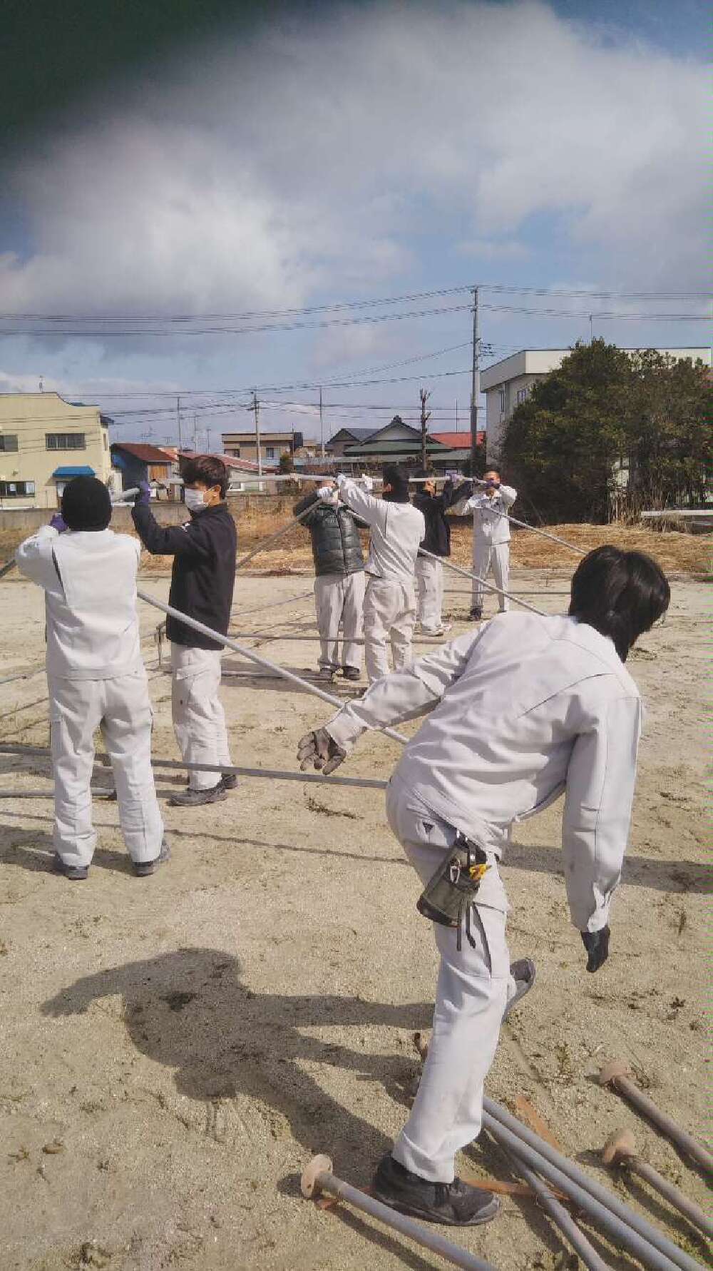 地鎮祭準備