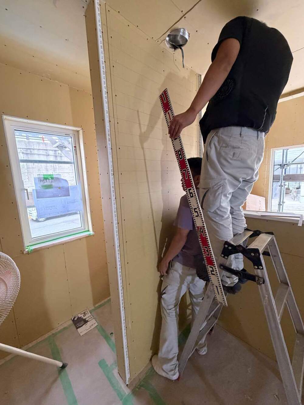 タイル貼り